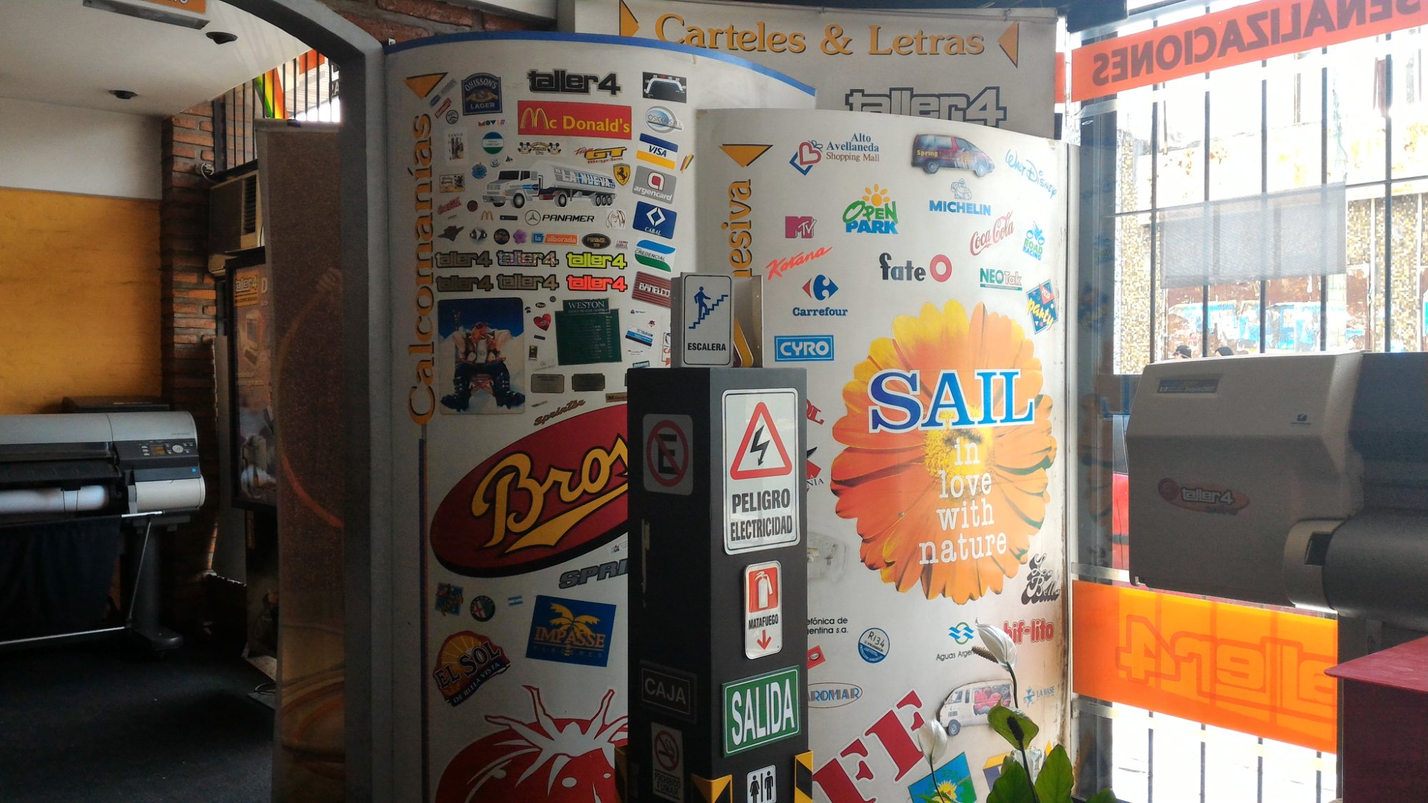 Calcos y senalizacion