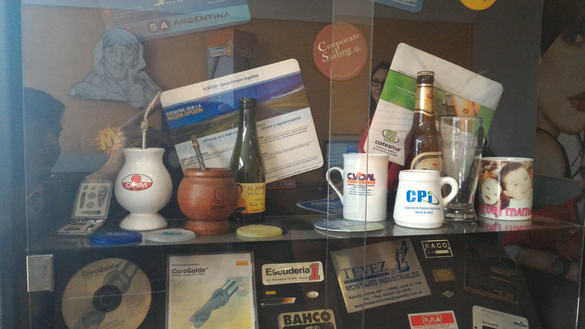 Vidriera y exposicion